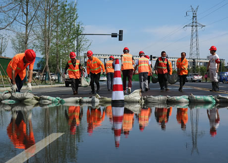 以練為戰(zhàn)，達(dá)坤公司吹響防汛號(hào)角